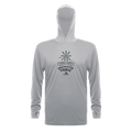 Saltwater Tribe Performance Hoodie — Metal (front)