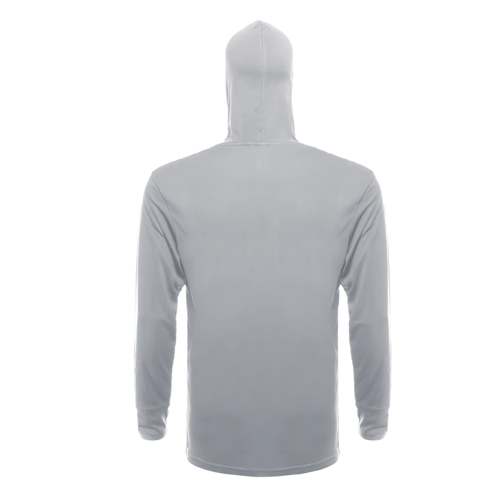 South Swells Performance Hoodie — Metal (back)