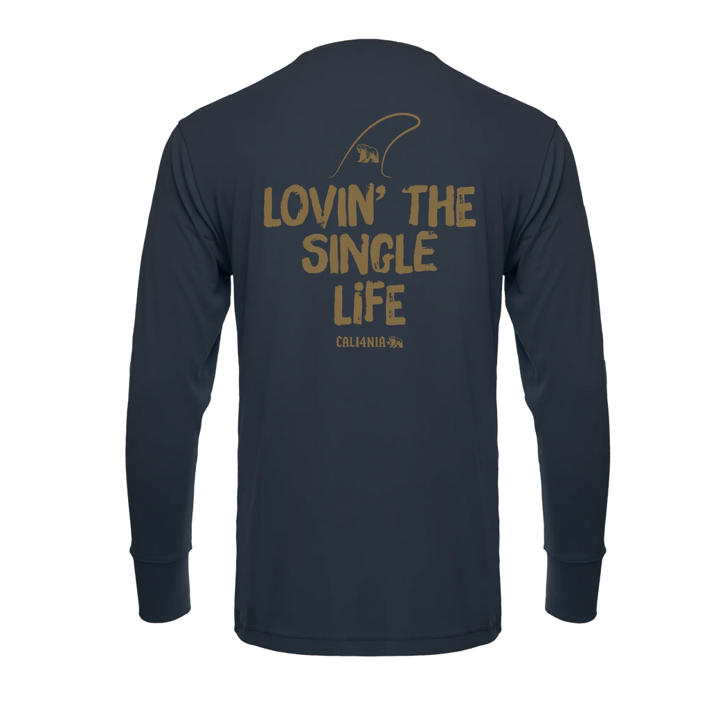 Lovin' the Single Life Performance Crew — Steel Grey (back)