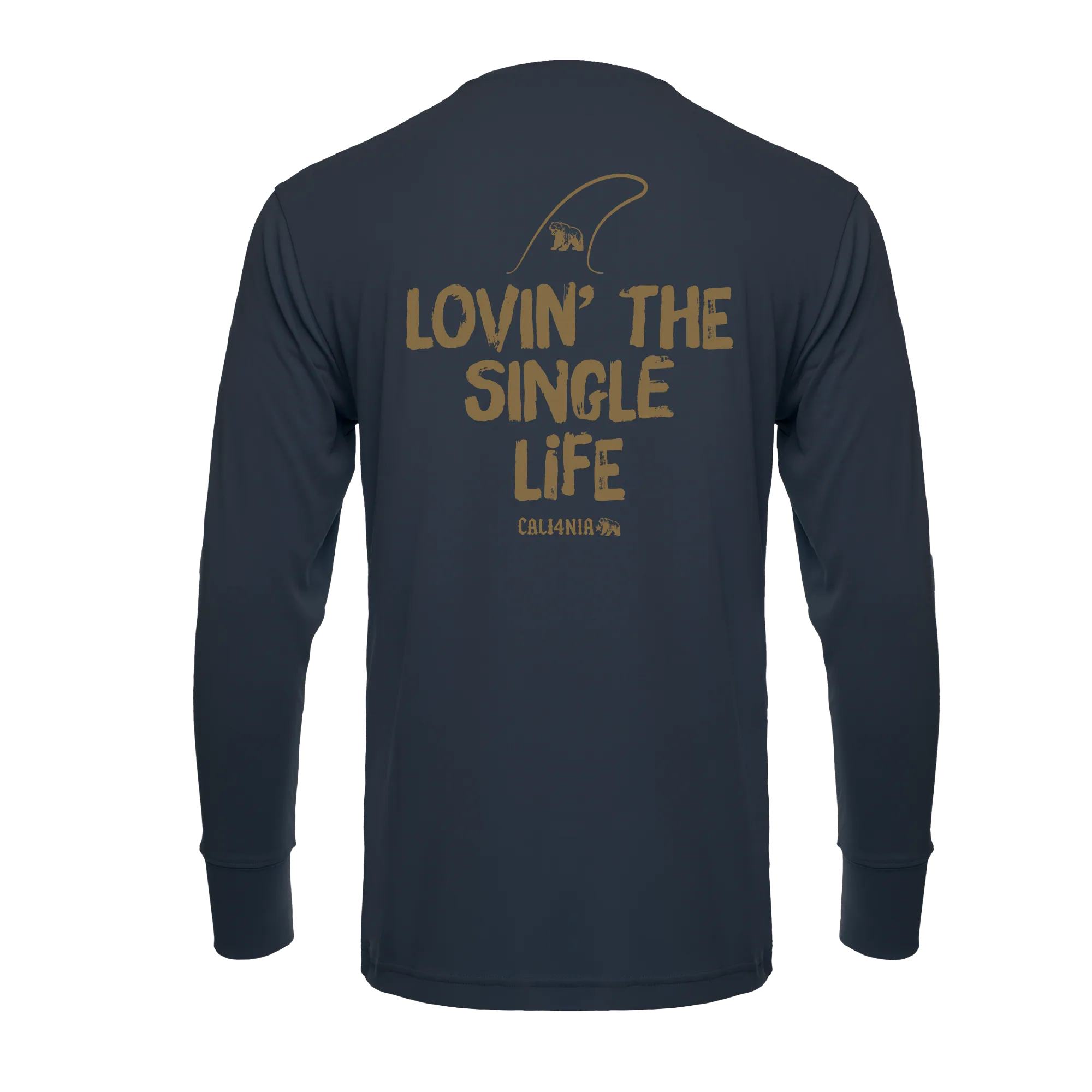 Lovin' the Single Life Performance Crew — Steel Grey (back)