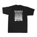 Pray for Surf Tee — Black (front)