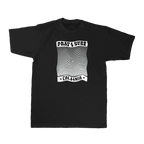 Pray for Surf Tee — Black (front)