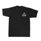 Saltwater Tribe Tee — Black (front)
