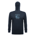 100% Stoke Performance Hoodie — Steel Grey (front)