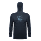 100% Stoke Performance Hoodie — Steel Grey (front)