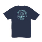 Nuclear Tee — Navy (back)