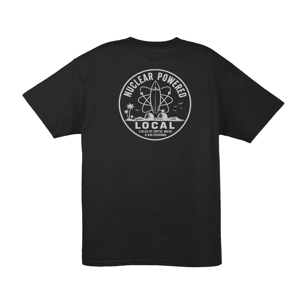 Nuclear Tee — Black (back)