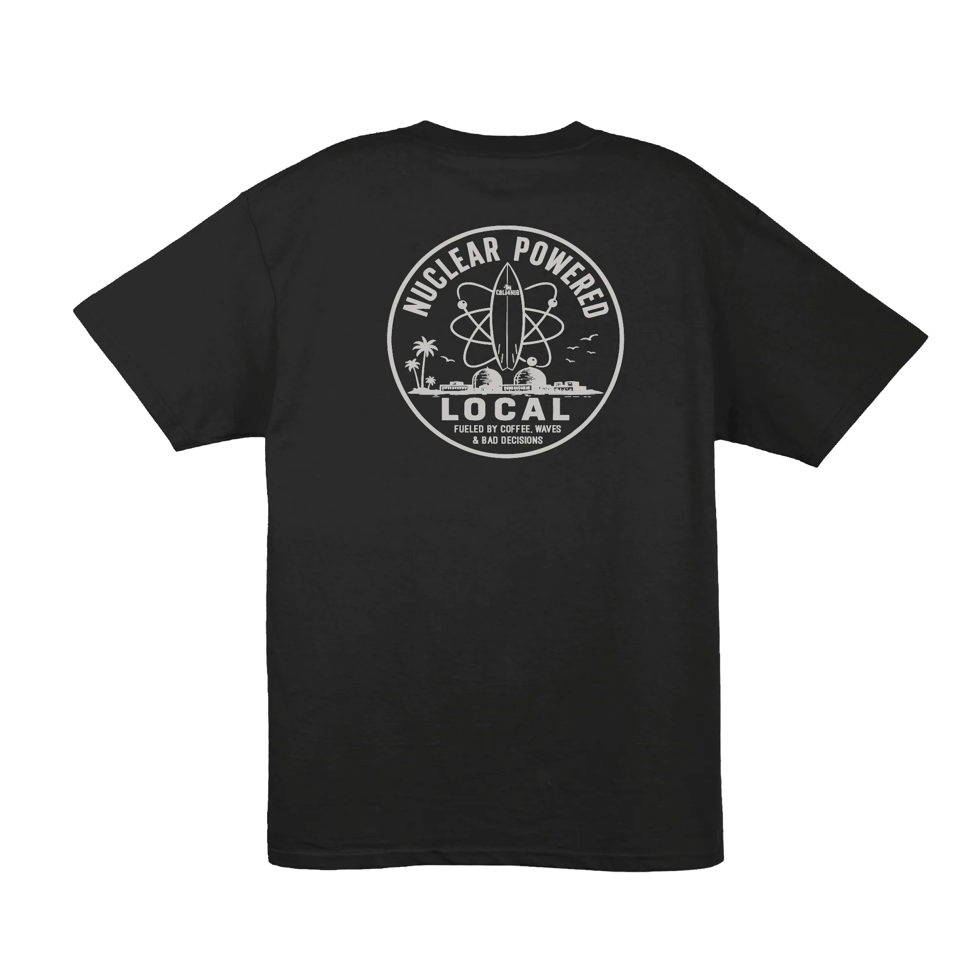 Nuclear Tee — Black (back)