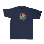 South Swells Tee — Navy (front)