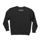 Down South Crew Fleece — Charcoal (back)