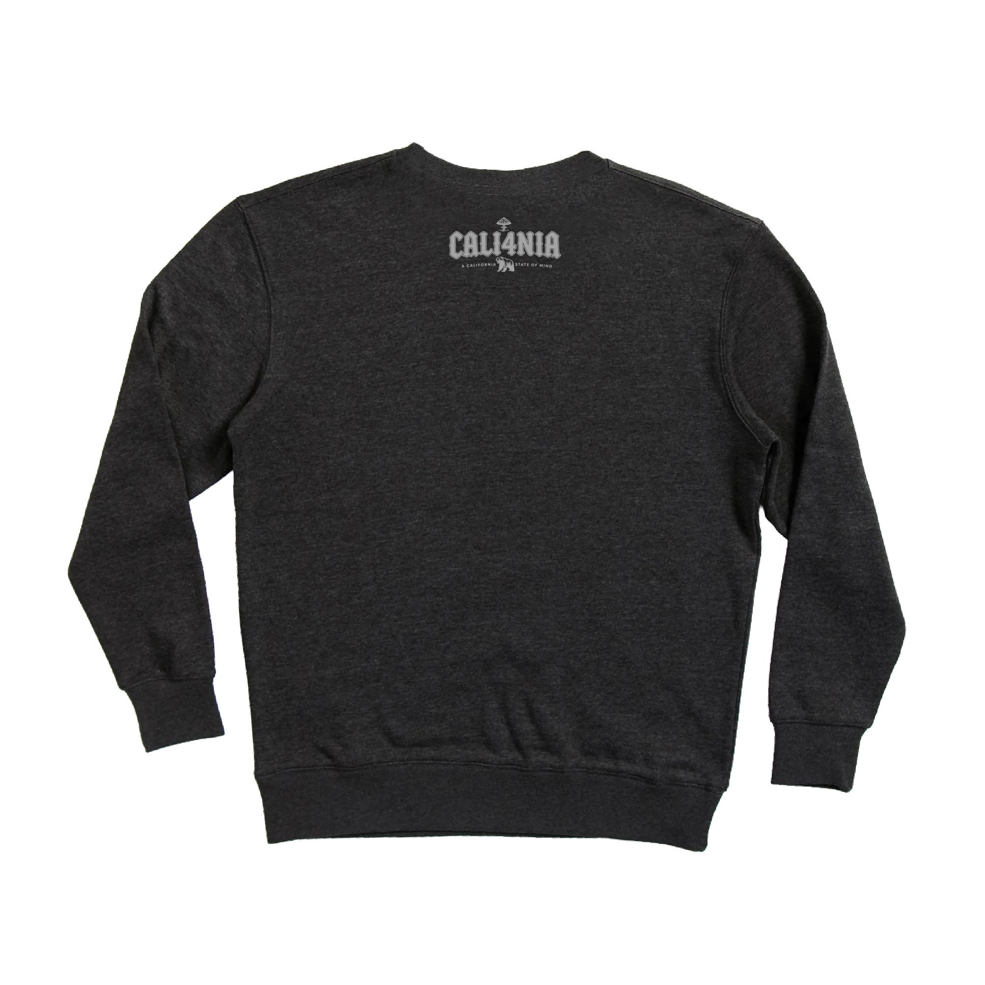 Down South Crew Fleece — Charcoal (back)