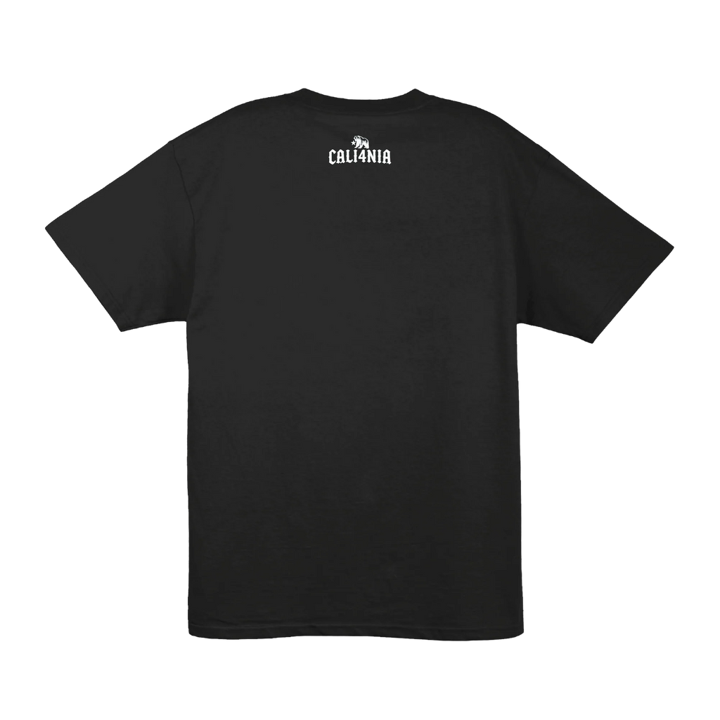 Pray for Surf Tee — Black (back)