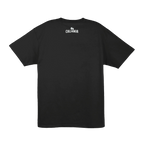 Pray for Surf Tee — Black (back)