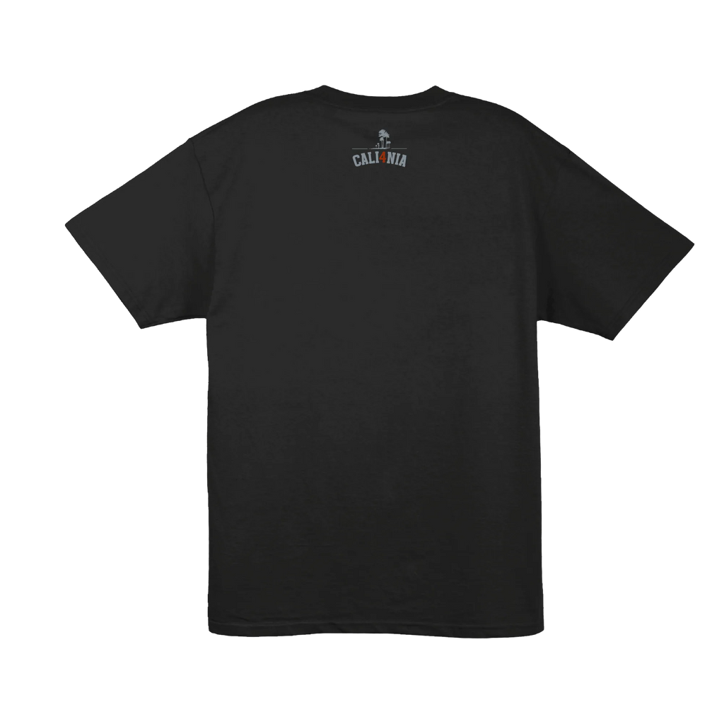Collegiate Tee — Black (back)