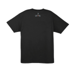 Collegiate Tee — Black (back)