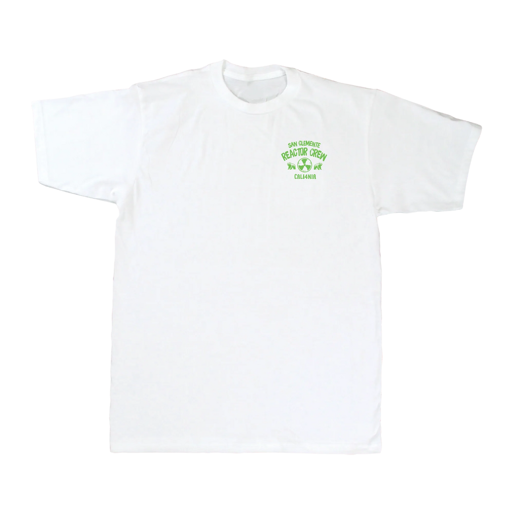 Reactor Crew Tee — White (front)