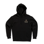 Saltwater Tribe Pullover Hoodie — Black (front)
