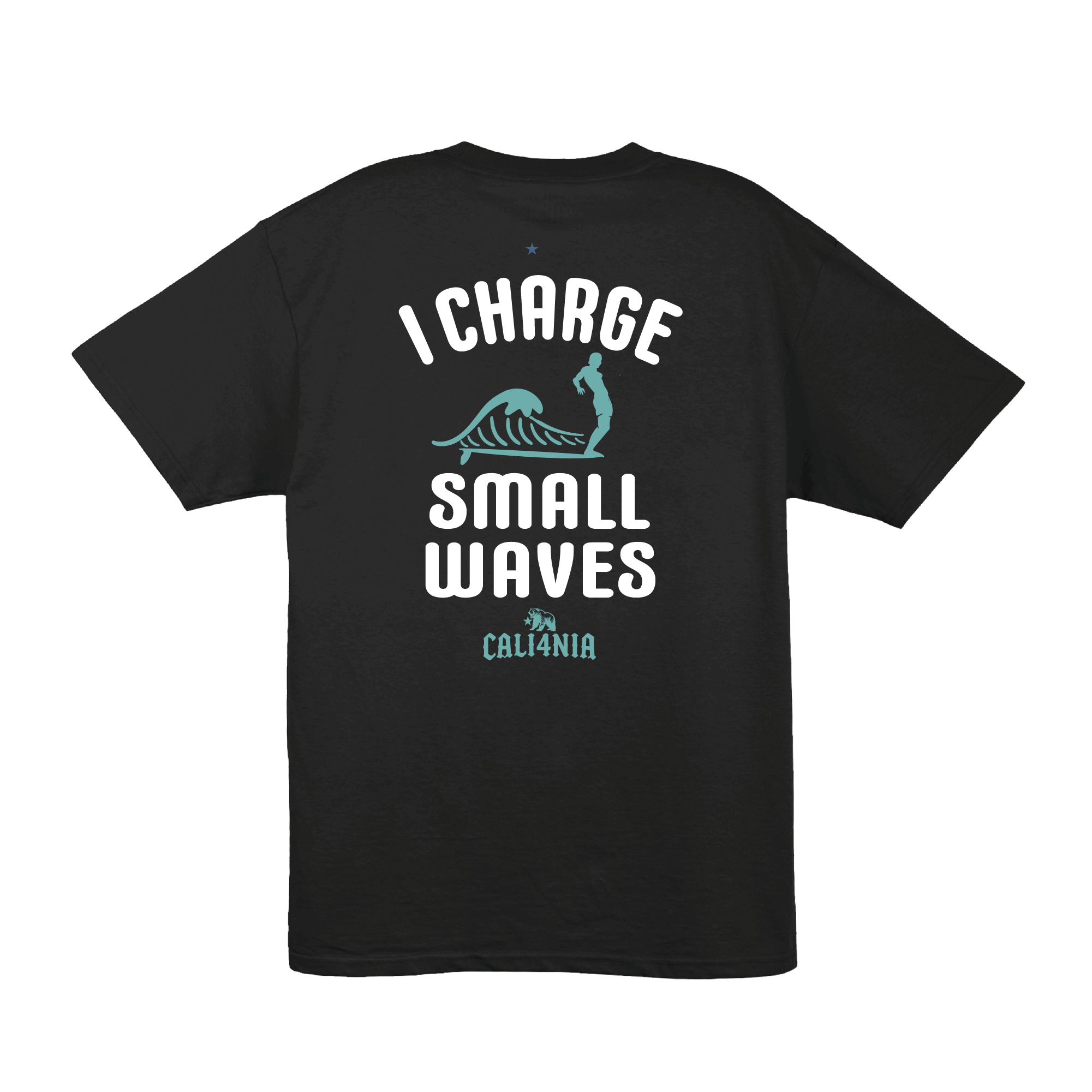I Charge Small Waves Tee