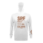 SPF Performance Hoodie — White (front)