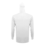 South Swells Performance Hoodie — White (back)