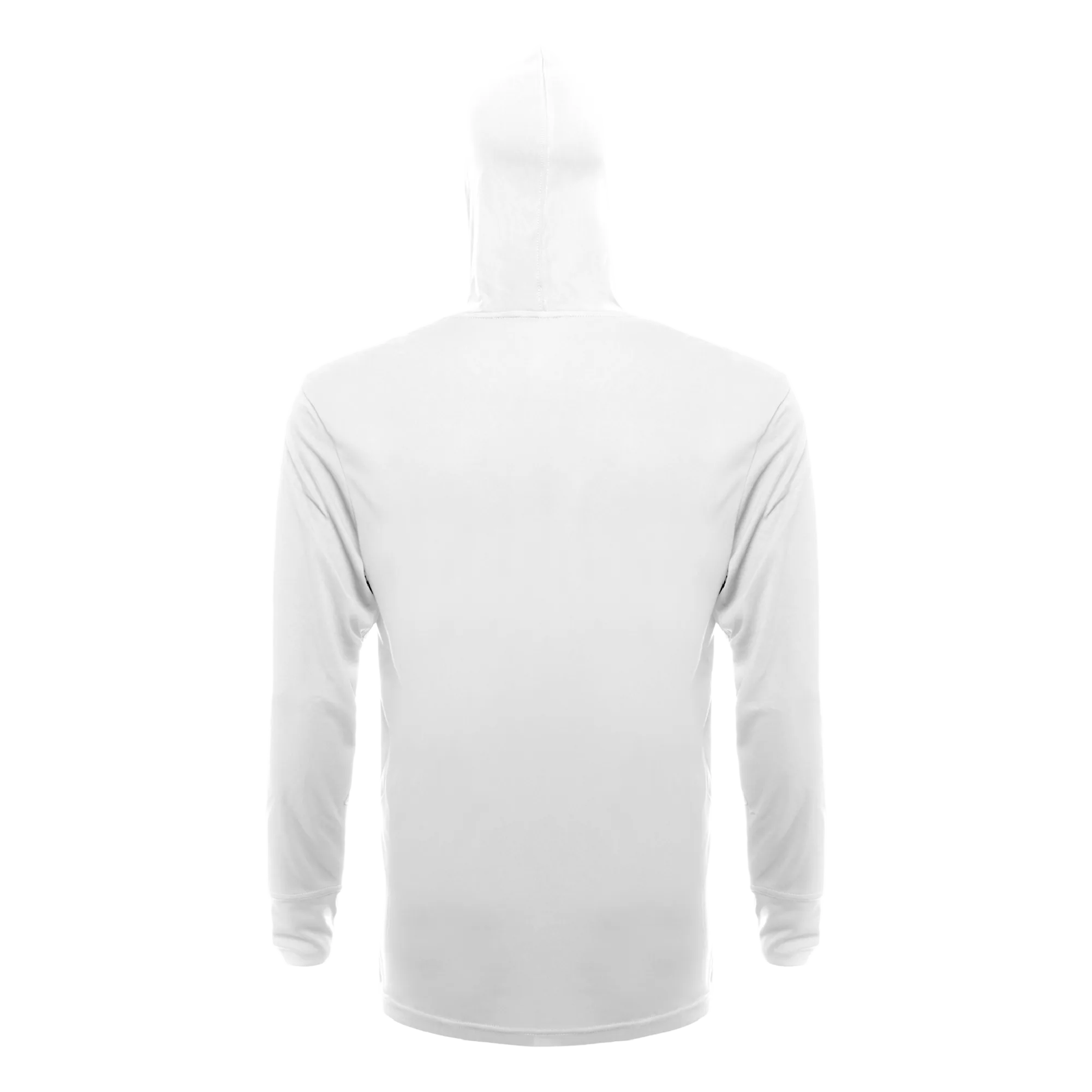 South Swells Performance Hoodie — White (back)