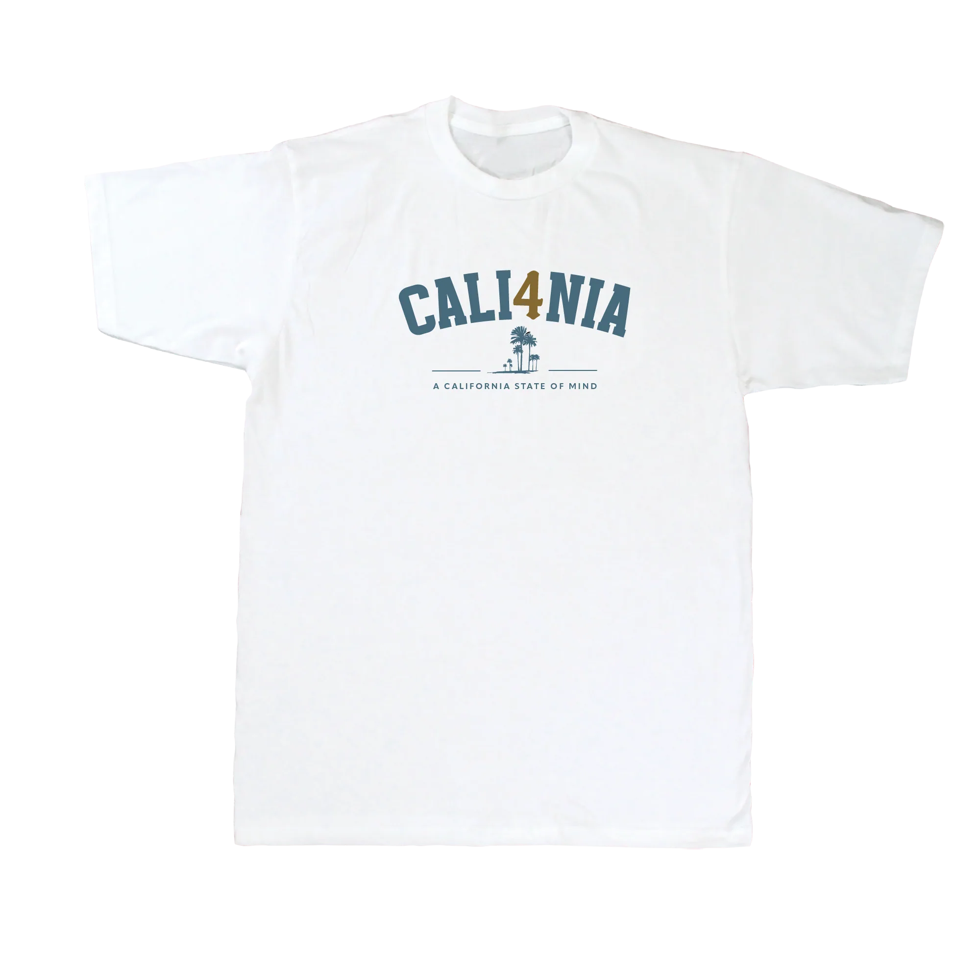Collegiate Tee — White (front)