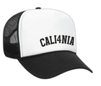 Collegiate High-Density Trucker Hat - White/Black