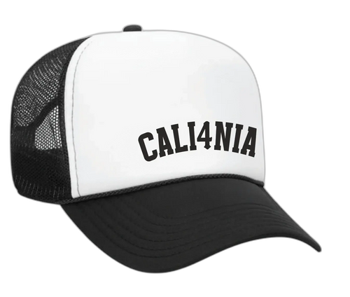 Collegiate High-Density Trucker Hat - White/Black
