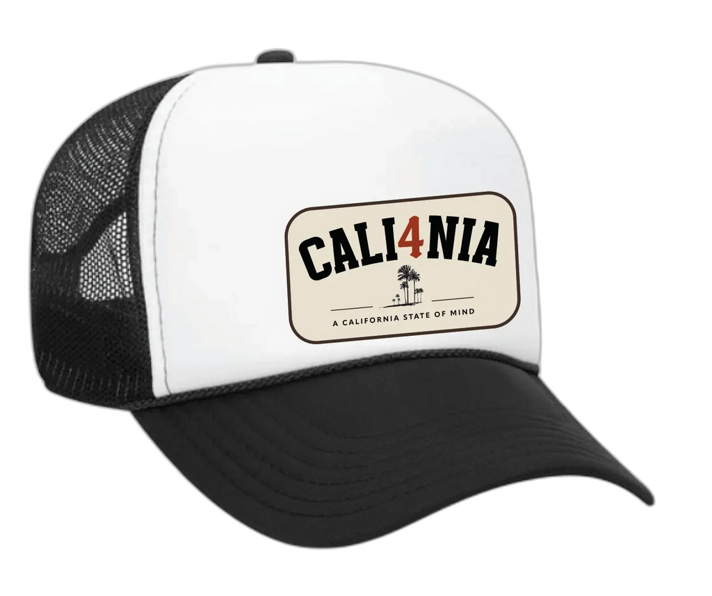 Collegiate Trucker Hat - White/Black