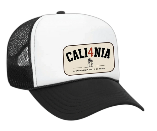 Collegiate Trucker Hat - White/Black