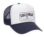 Collegiate Trucker Hat - White/Navy
