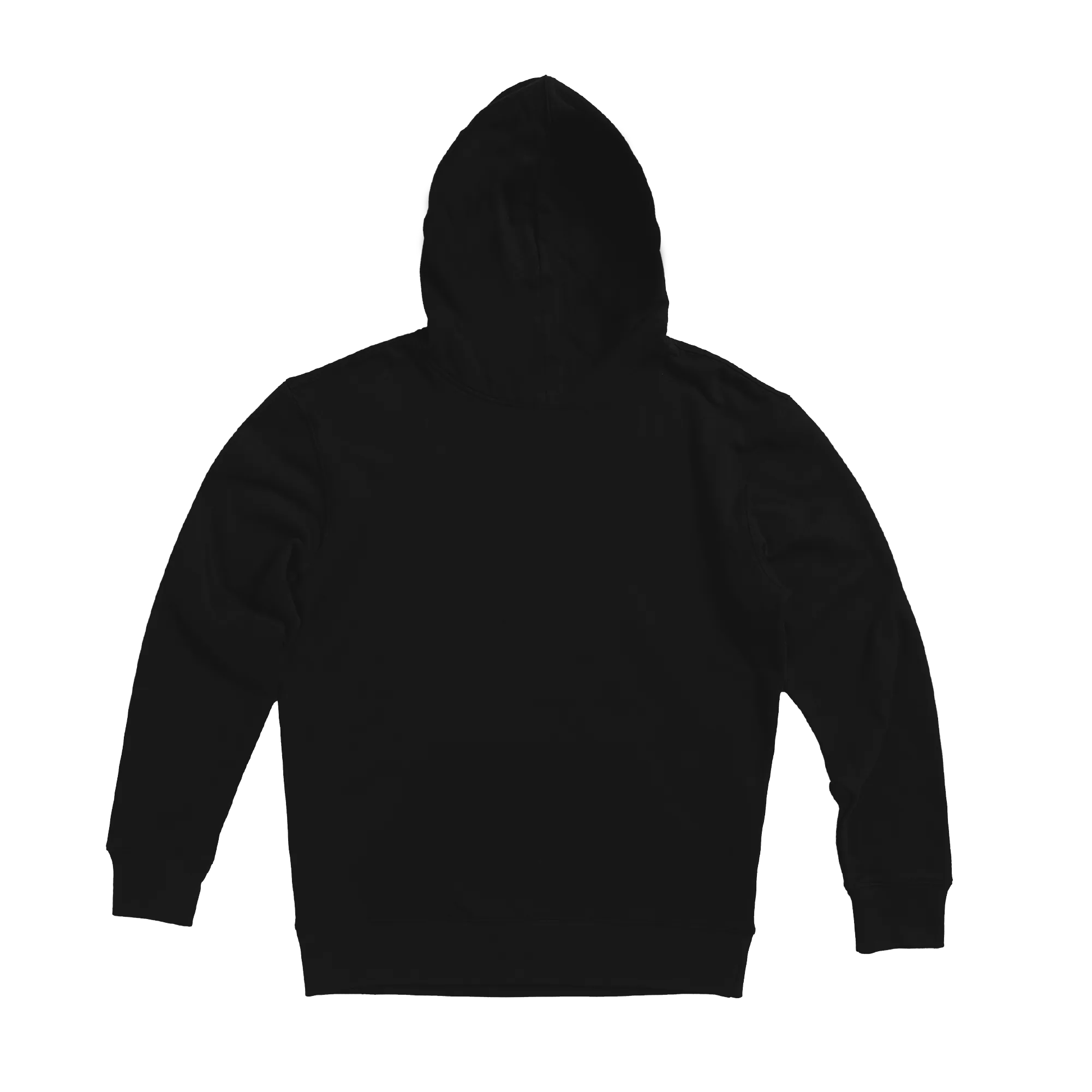 Straight Outta CALI4NIA Pullover Hoodie — Black (back)