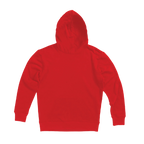 Straight Outta CALI4NIA Pullover Hoodie — Red (back)