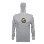 South Swells Performance Hoodie — Metal (front)
