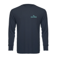 I Charge Small Waves Performance Crew — Steel Grey (front)