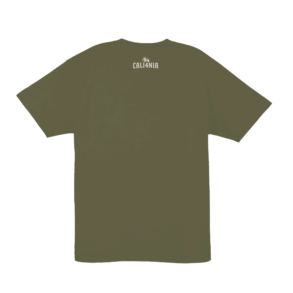 SPF Tee — Military Green (back)
