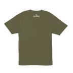 SPF Tee — Military Green (back)