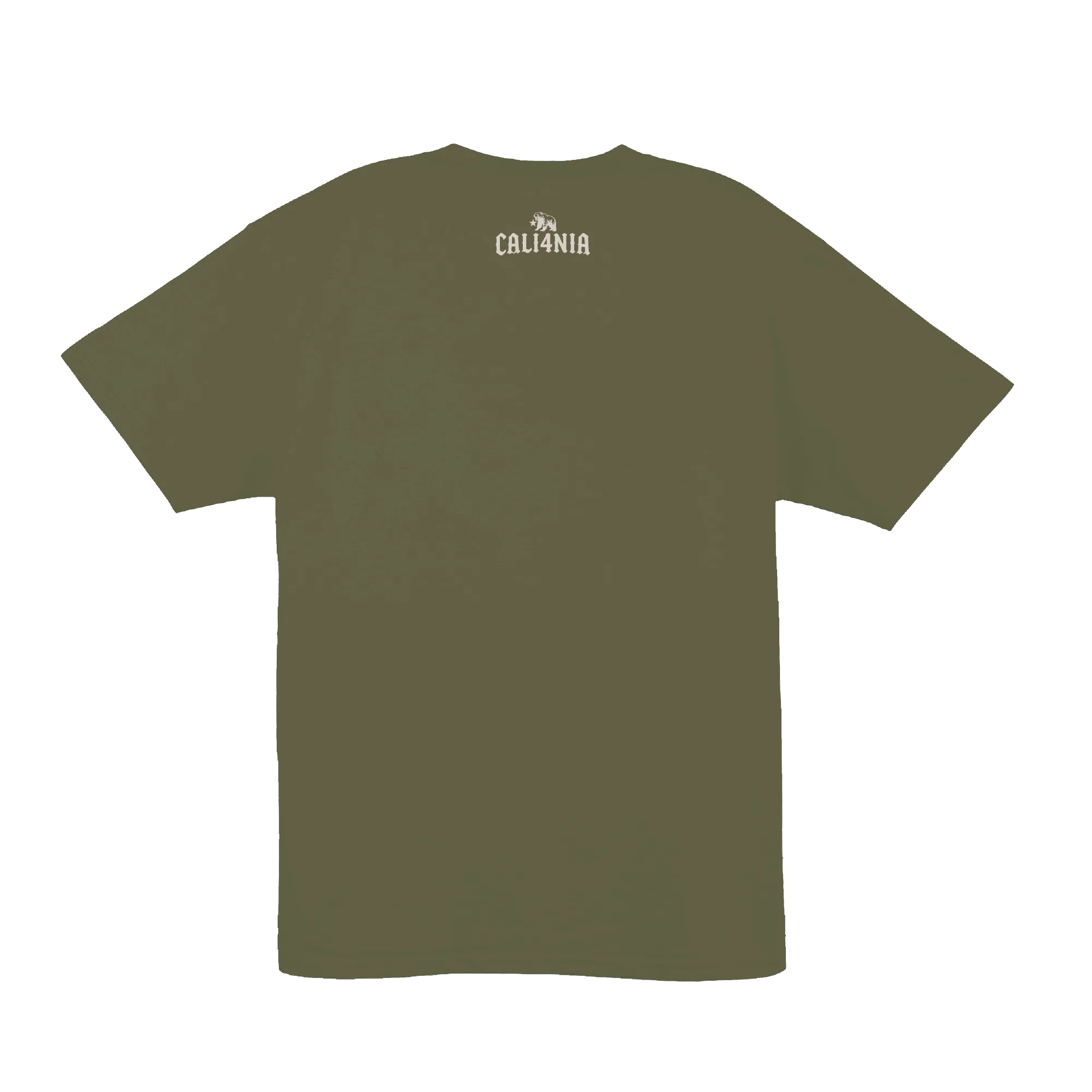 SPF Tee — Military Green (back)