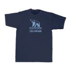 Unapologetic Tee — Navy (front)
