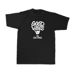 Good Vibes Tee — Black (front)