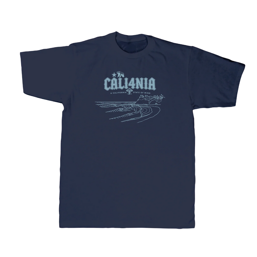 Down South Tee — Navy (front)