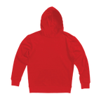 Respect the Locals Pullover Hoodie — Red (back)
