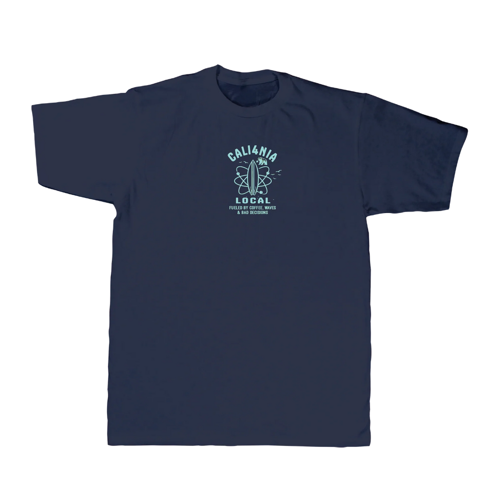 Nuclear Tee — Navy (front)
