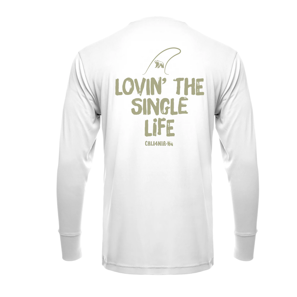 Lovin' the Single Life Performance Crew — White (back)