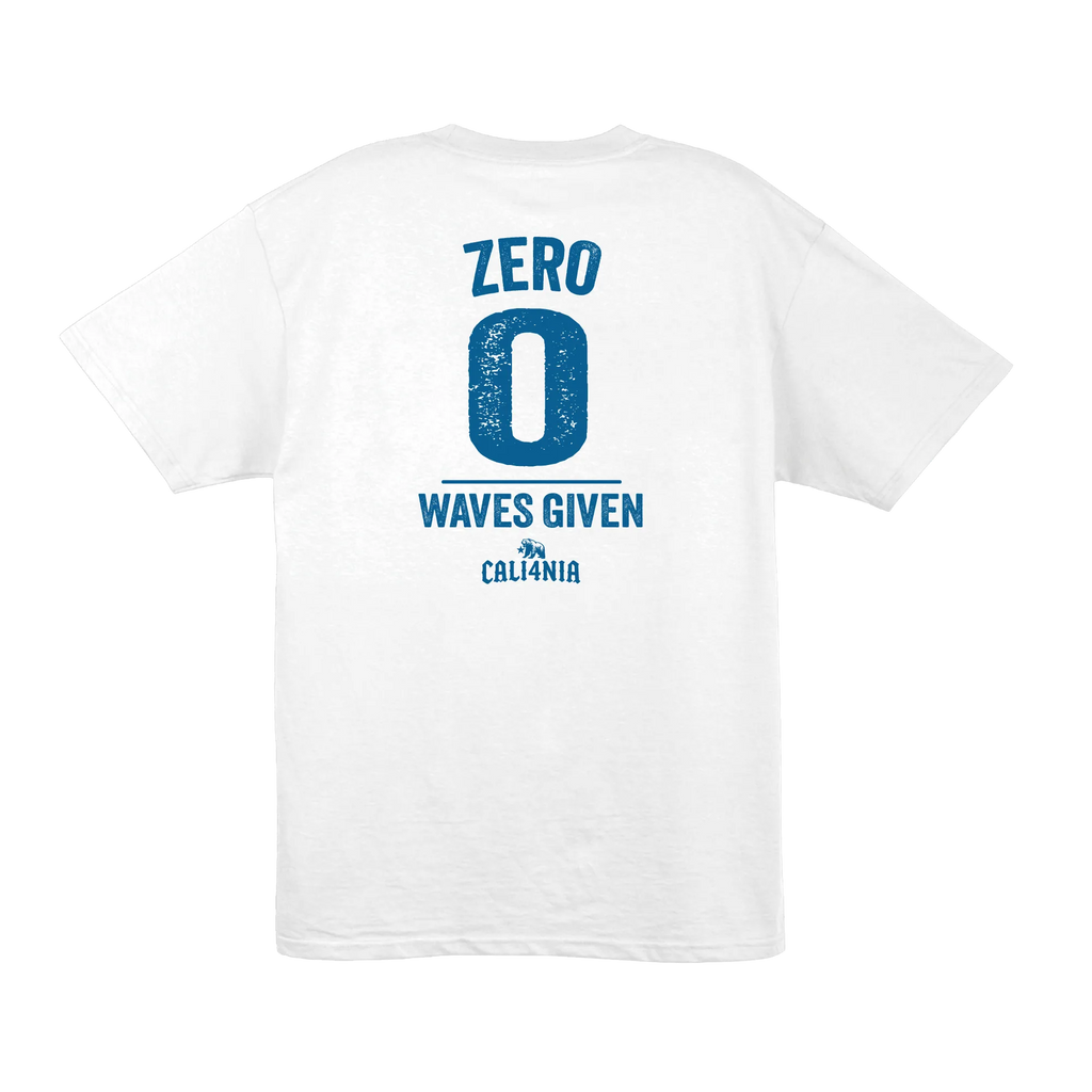Zero Tee — White (back)