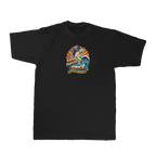South Swells Tee — Black (front)