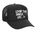 Lovin' the Single Life Trucker Hat - Black