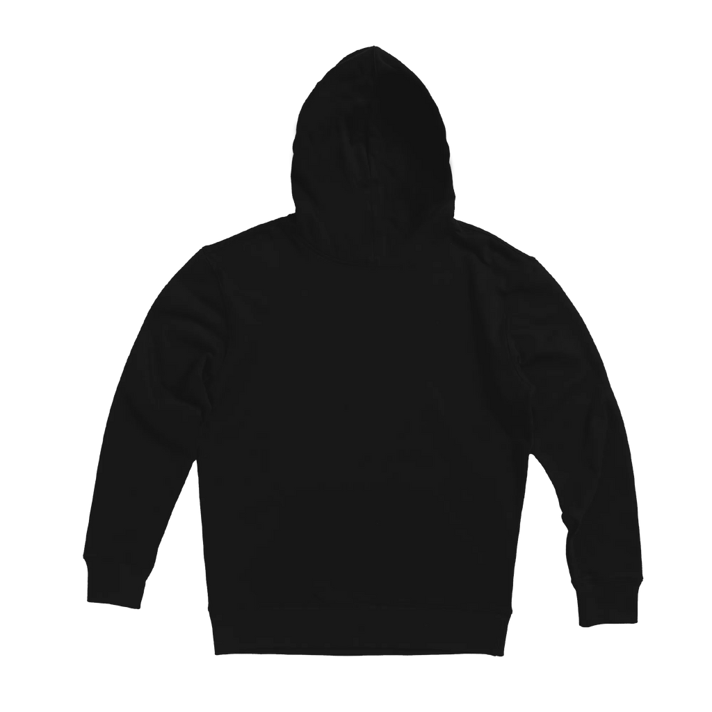 Respect the Locals Pullover Hoodie — Black (back)