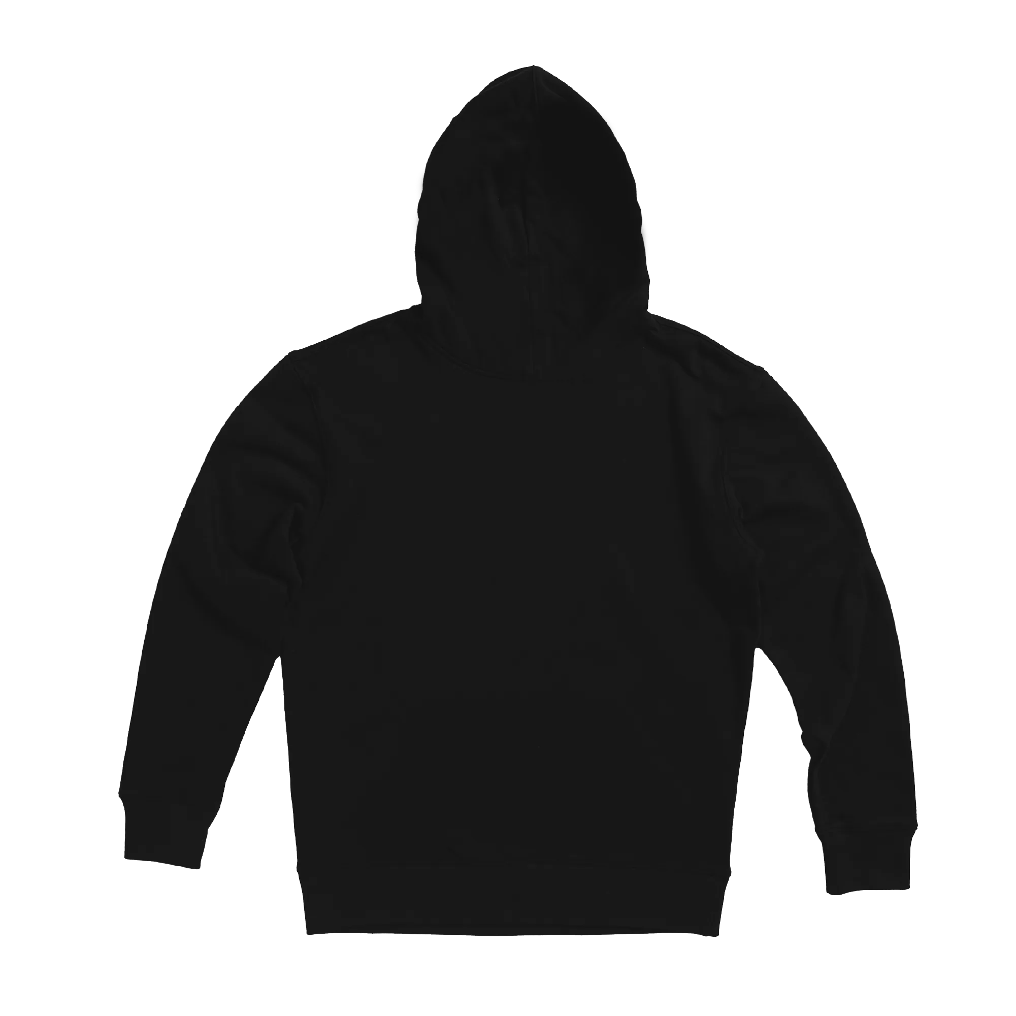 Respect the Locals Pullover Hoodie — Black (back)