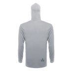 Saltwater Tribe Performance Hoodie — Metal (back)